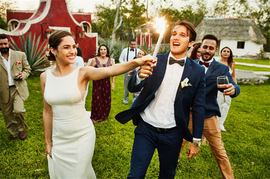 Mix and Match Dusty Rose Bridesmaid Dresses to Create an Energetic, But Unusual Bridal Party Look