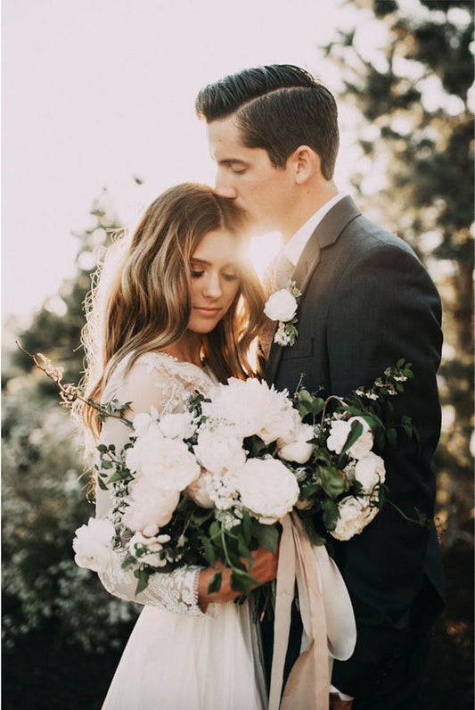 Embracing Elegance: Different Shades of Gold Bridesmaid Dresses with Sleeves