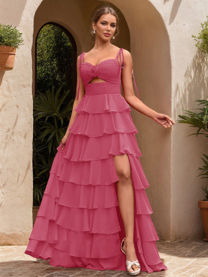 Ball Gown Sweetheart Sleeveless Solid Flowers Prom Dresses