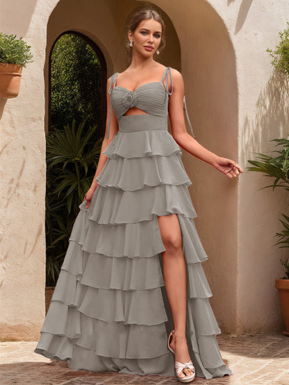 Ball Gown Sweetheart Sleeveless Solid Flowers Prom Dresses