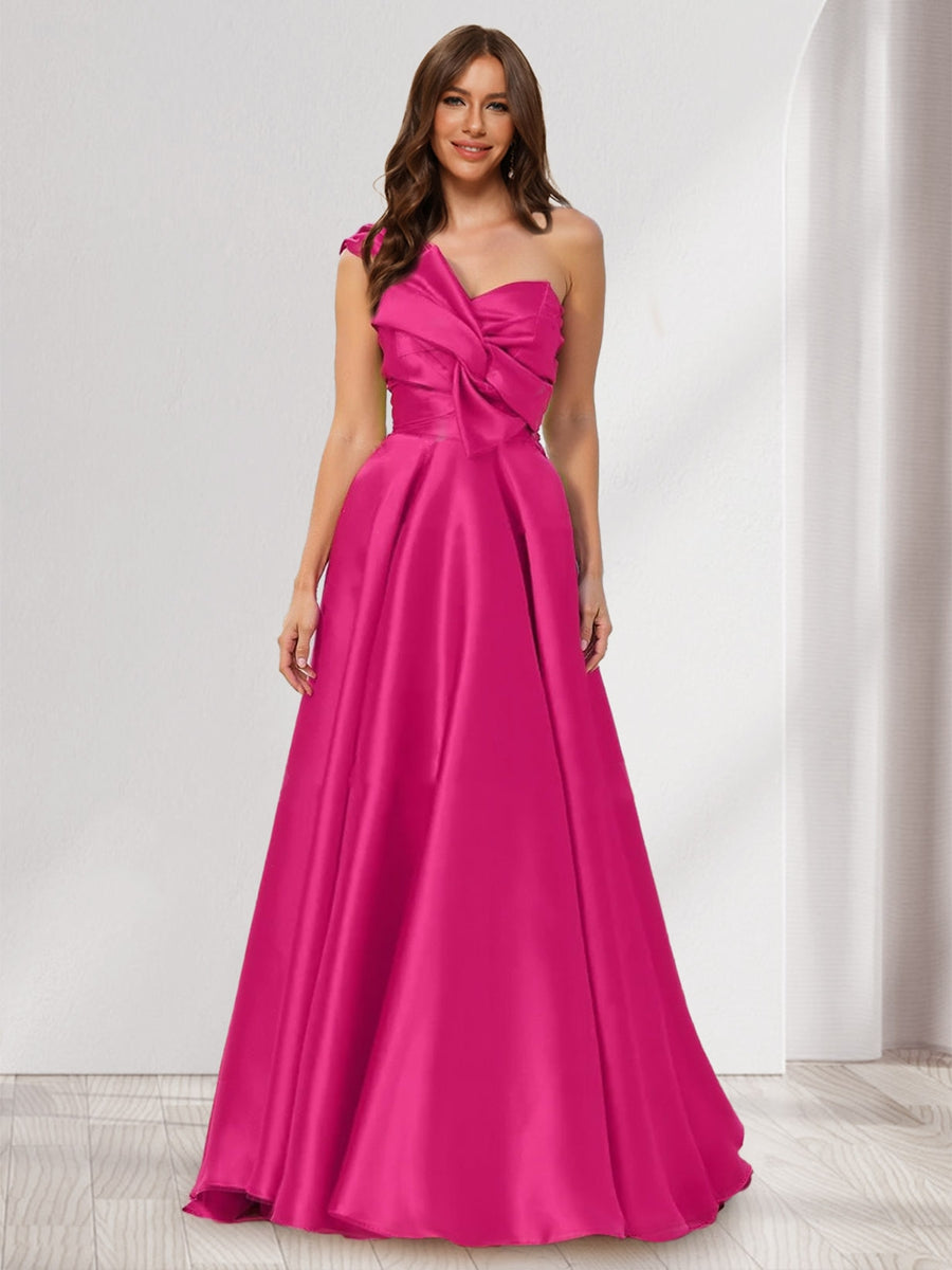 A-Line/Princess Halter Sleeveless Ruched Bridesmaid Dresses