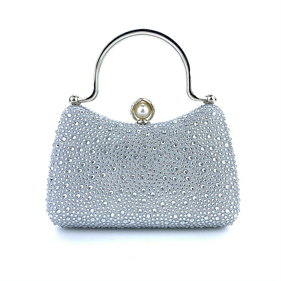 Alloy Glitter Rhinestone Clutch Women's Handbags