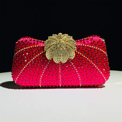 Alloy Gorgeous Rhinestone Clutch Women's Handbags