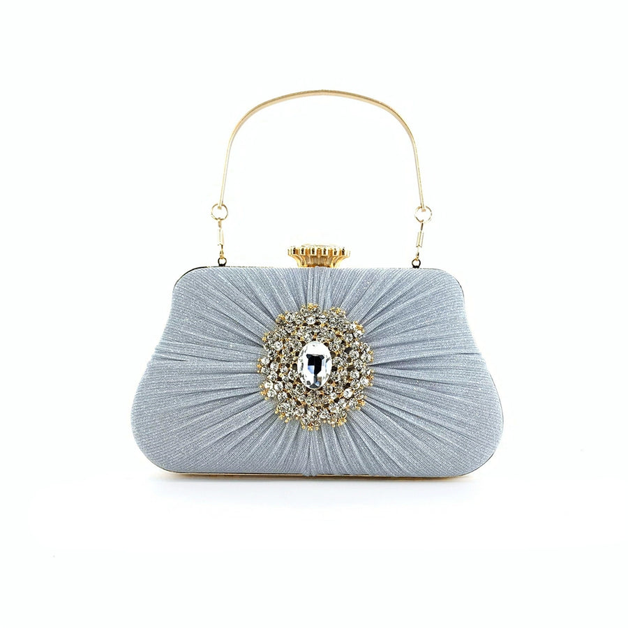 Delicate Gorgeous Diamond Clutch Women's Handbags