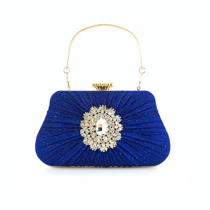 Delicate Gorgeous Diamond Clutch Women's Handbags