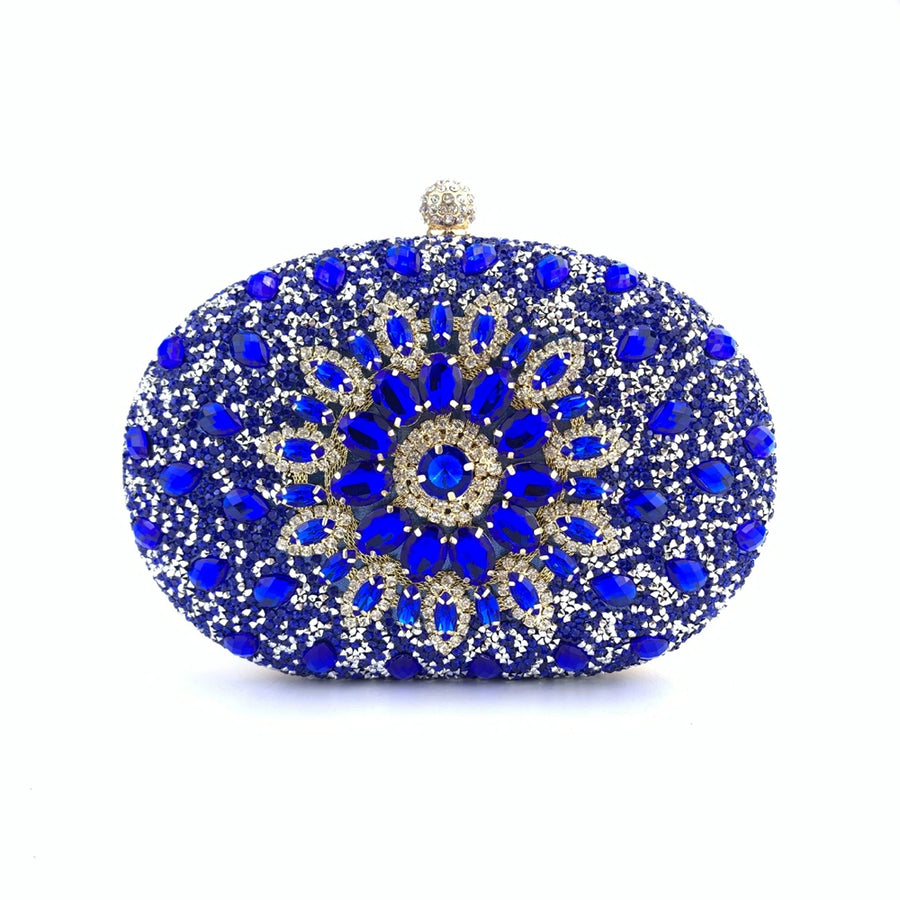 Alloy Gorgeous Rhinestone Clutch Unique Handbags