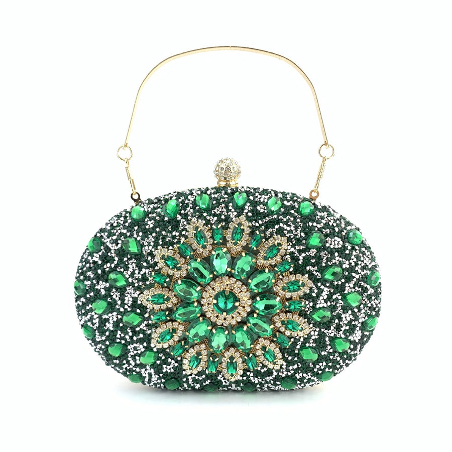 Alloy Gorgeous Rhinestone Clutch Unique Handbags