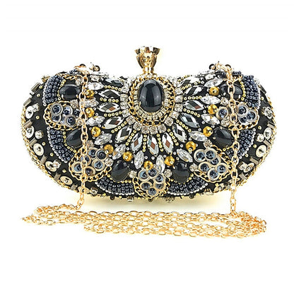 Shining Rhinestone Clutch Women's Handbags