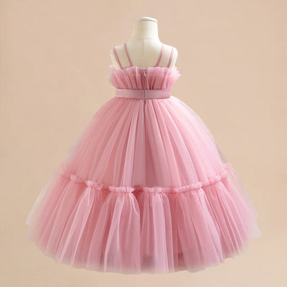 Ball Gown Scoop Sleeveless Flower Girl Dresses with Ruched