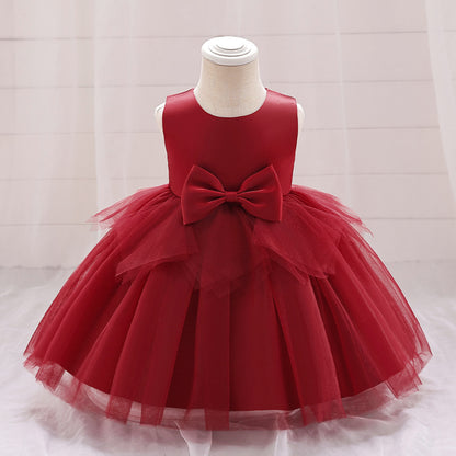 Ball Gown Scoop Sleeveless Flower Girl Dresses with Ruched