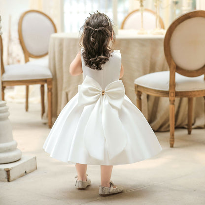 Ball Gown Scoop Sleeveless Flower Girl Dresses with Sequins