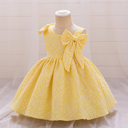 Ball Gown Asymmetrical Sleeveless Ruched Flower Girl Dresses