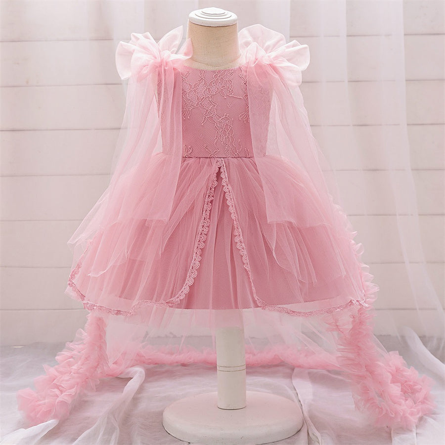 Ball Gown Scoop Sleeveless Lace Flower Girl Dresses