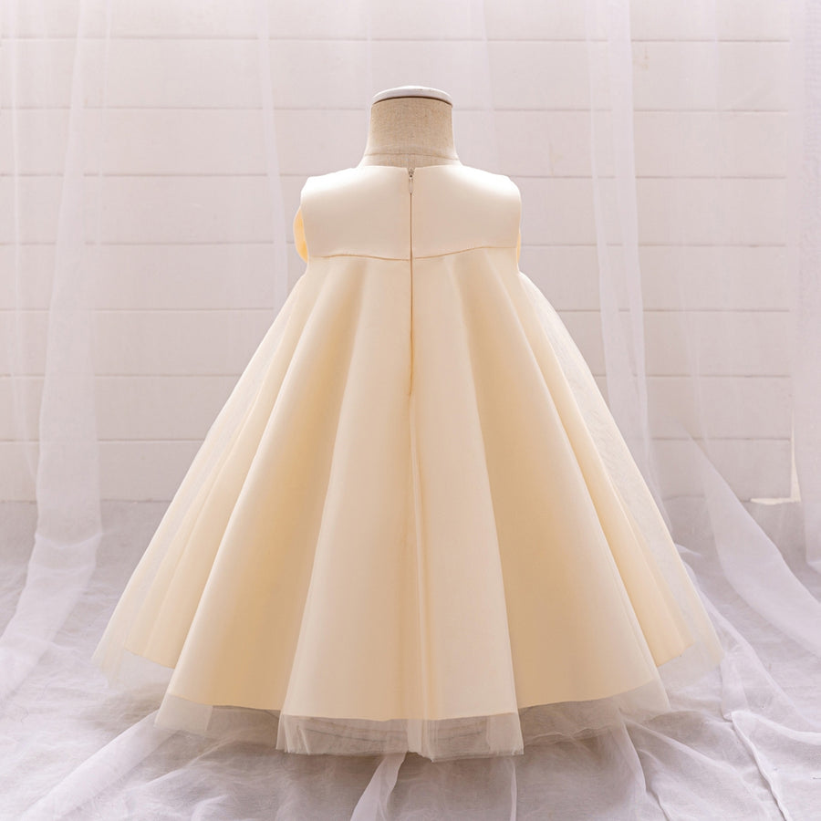 Ball Gown Scoop Sleeveless Pleats Flower Girl Dresses