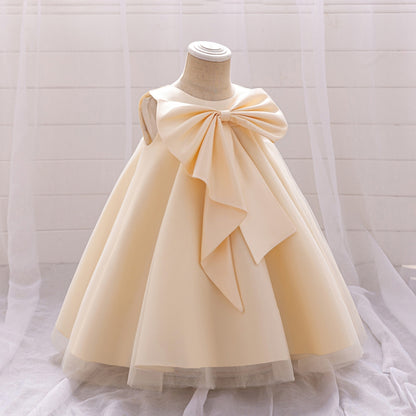 Ball Gown Scoop Sleeveless Pleats Flower Girl Dresses