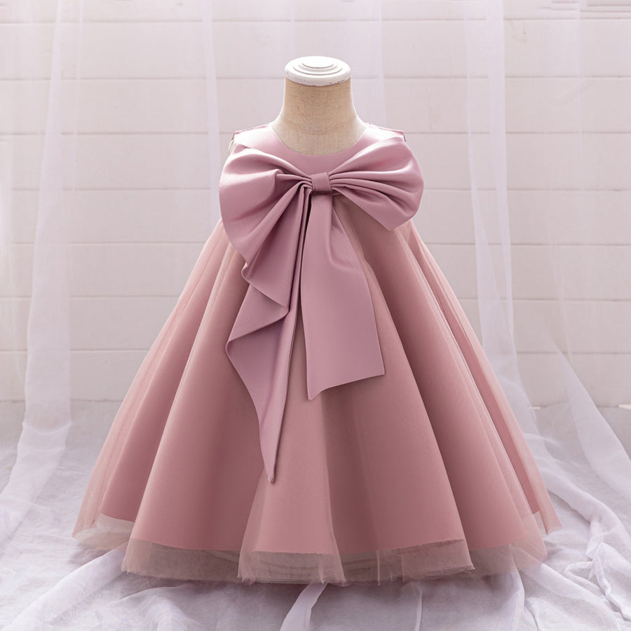 Ball Gown Scoop Sleeveless Pleats Flower Girl Dresses