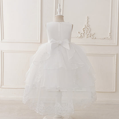 Ball Gown Scoop Sleeveless Beading Flower Girl Dresses