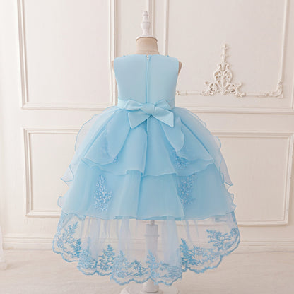 Ball Gown Scoop Sleeveless Beading Flower Girl Dresses