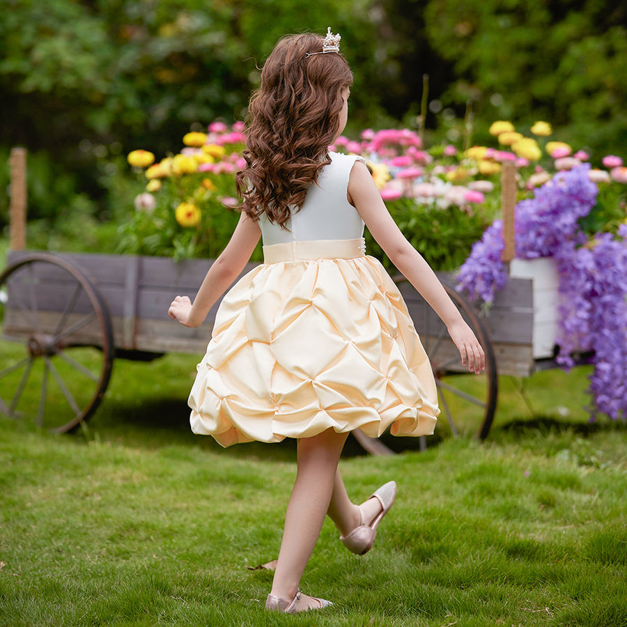 Ball Gown Scoop Sleeveless Beading Flower Girl Dresses