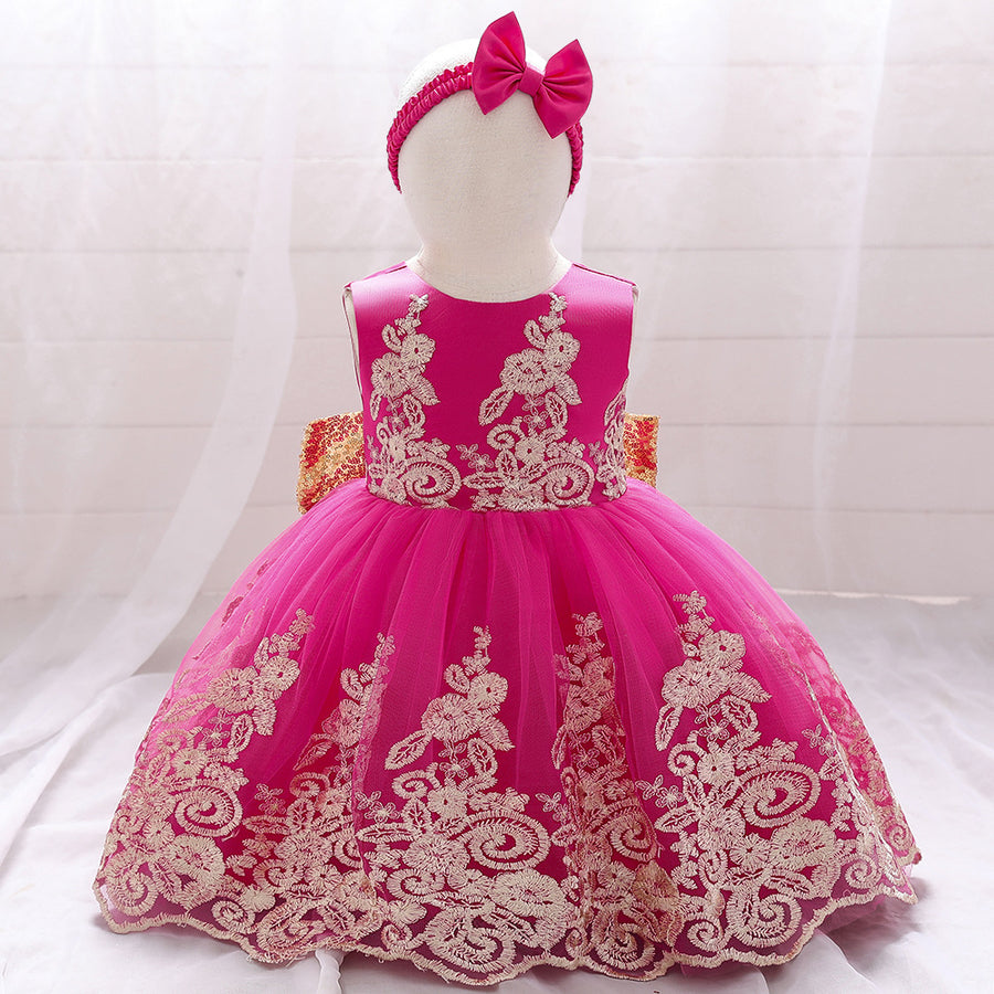 Ball Gown Scoop Sleeveless Lace Flower Girl Dresses