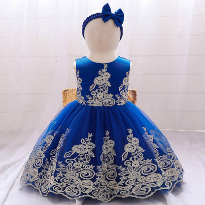 Ball Gown Scoop Sleeveless Lace Flower Girl Dresses