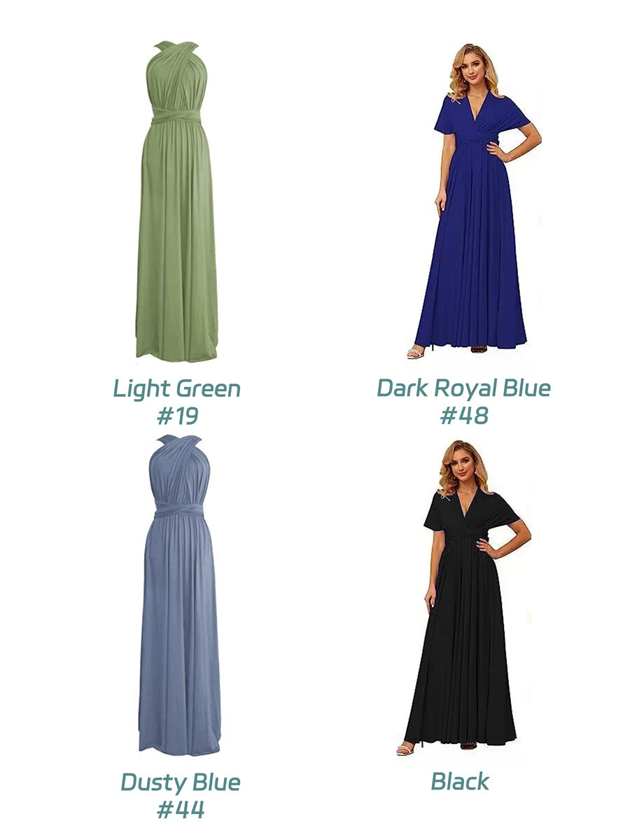 Women's Multi-way Convertible Infinity Maxi Dresses