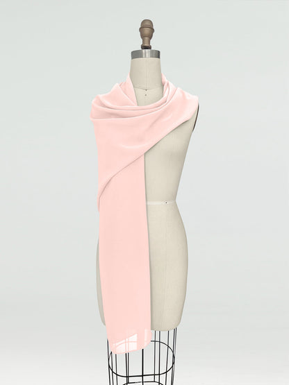 (18x89in.) Chiffon Shawls & Wraps for Women