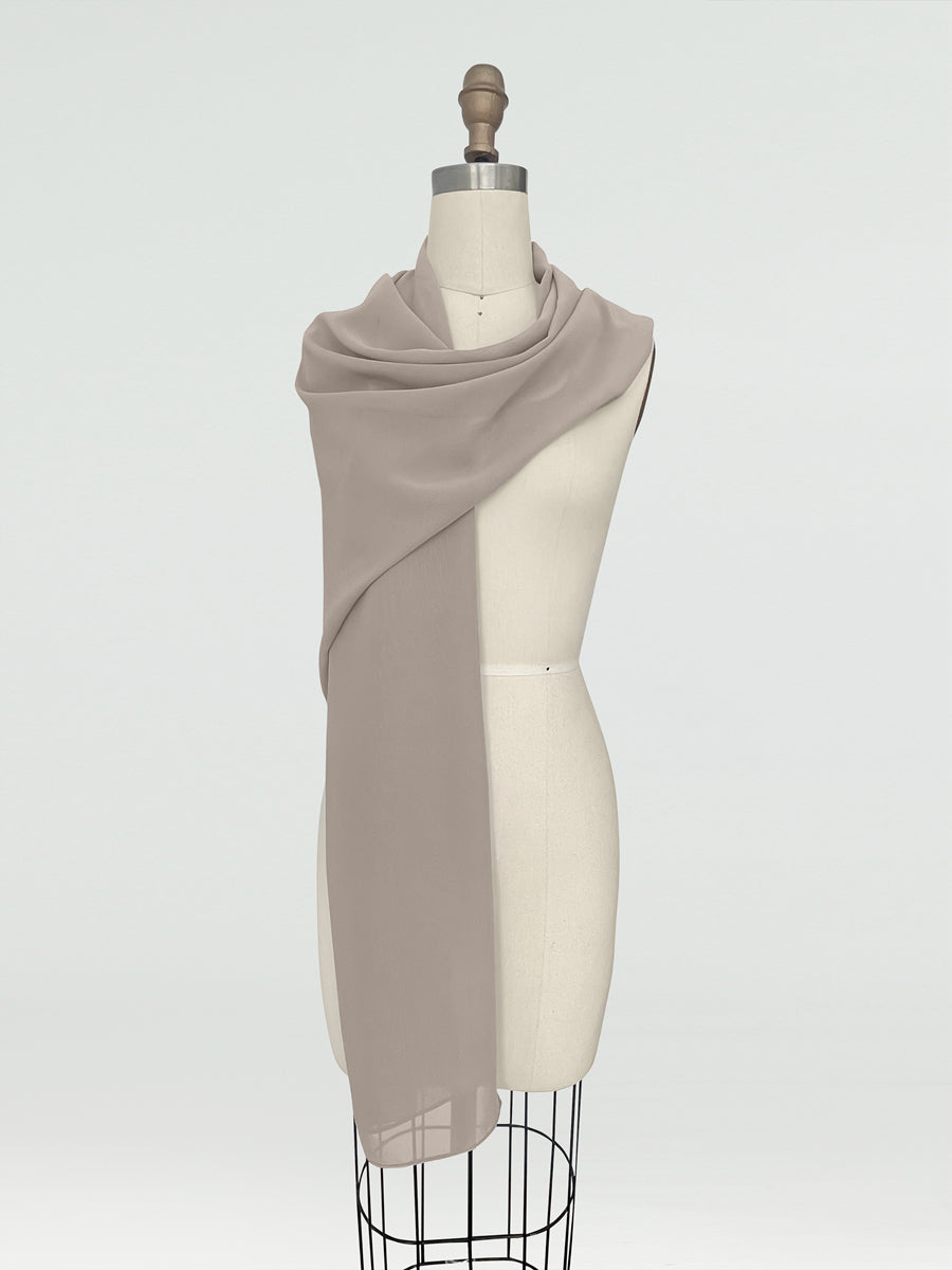 (18x89in.) Chiffon Shawls & Wraps for Women