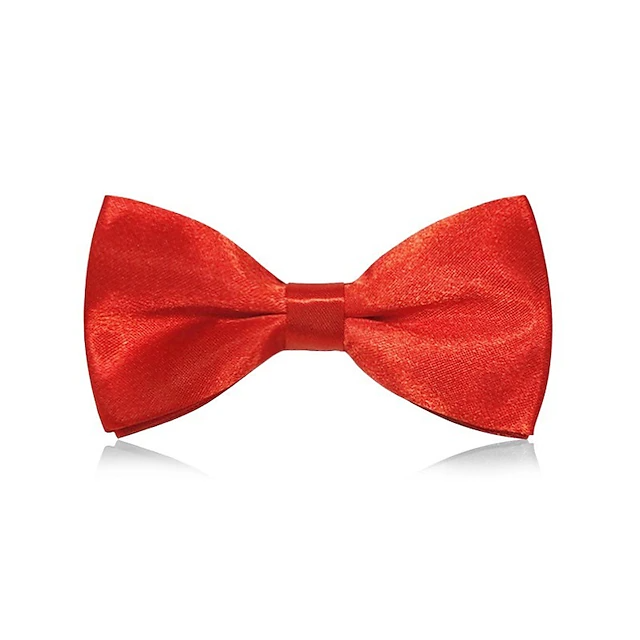 Men's Solid Colored Bow Tie