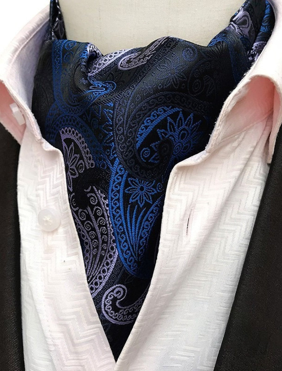 Men's Vintage Style Scarf Cravat