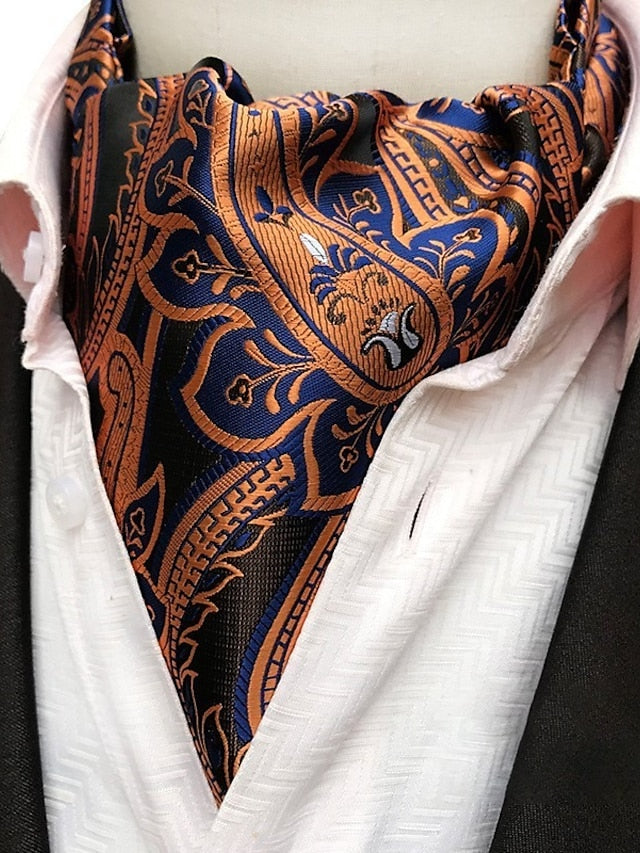 Men's Vintage Style Scarf Cravat