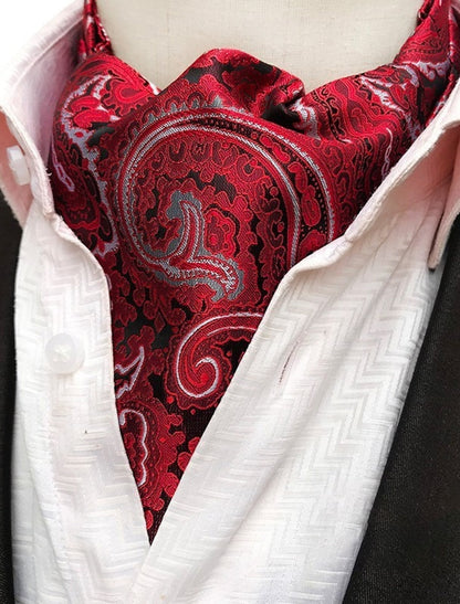 Men's Vintage Style Scarf Cravat