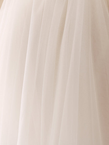 Charming 2 Layer Tulle With Lace Wedding Veils