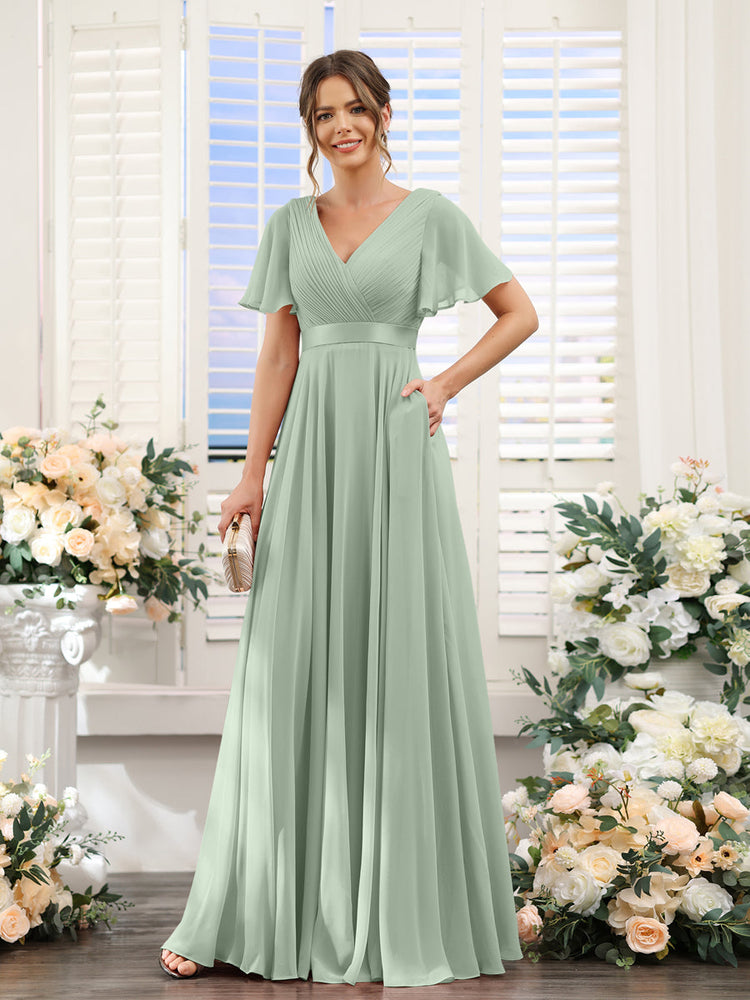 bridesmaid dresses with pockets