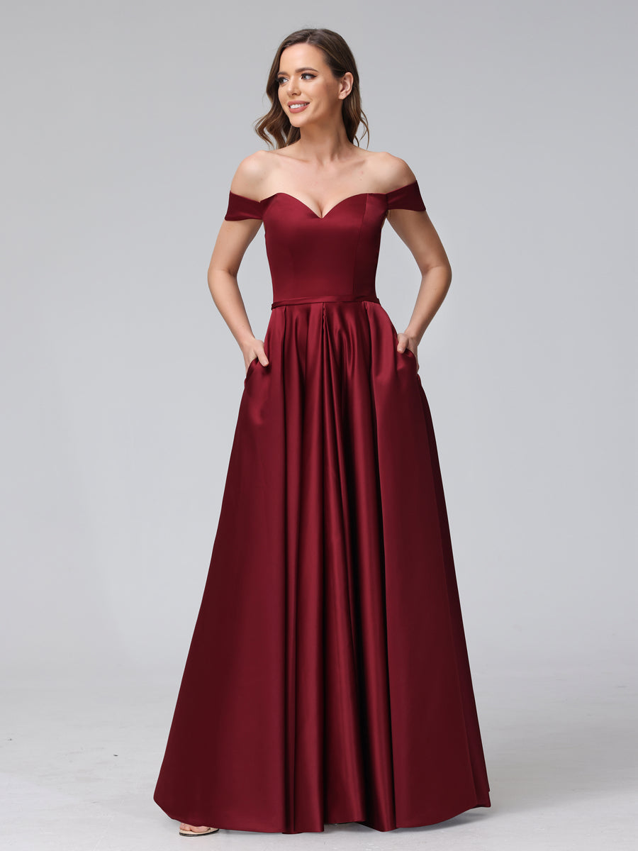 Likely Briar One 2024 Shoulder High-slit Column Gown Zinfandel 4 XS s wine maxi dress